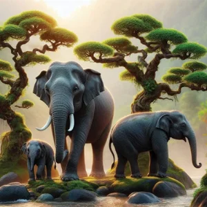 Guardians of the Green Wall Art (36" x 20"/45" x 30")