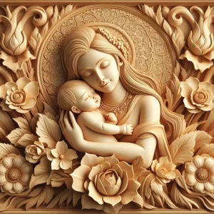 Eternal Mother’s Embrace Wall Art (36" x 20"/45" x 30")