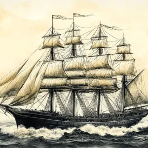 The Navigator’s Legacy Wall Art (36"x 20"/45"x 30")