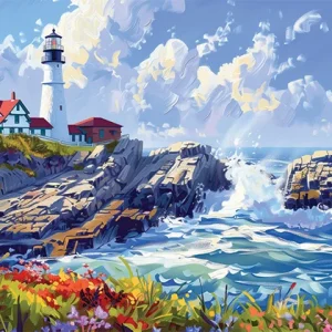 Sentinel of the Shore Wall Art (36"x 20"/45"x 30")