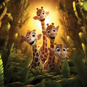 The Safari Squad Wall Art (36"x 20"/ 45"x 30")