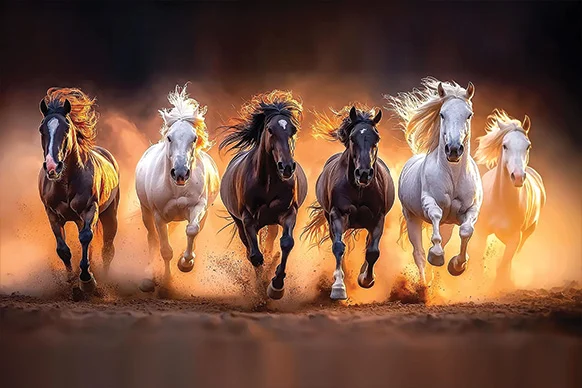 Thunder Run Wall Art (36" x 20"/45" x 30")