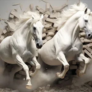 Twin Forces Wall Art (36" x 20"/45" x 30")