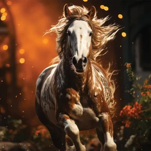 Majestic Gallop Wall Art (20"x 20"/45"x 45")