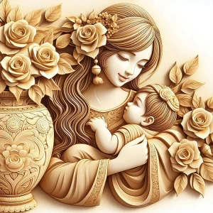 Mother’s Embrace Wall Art (20" x 20")