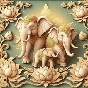 Verdant Harmony Wall Art (20"x 20"/45"x 45")