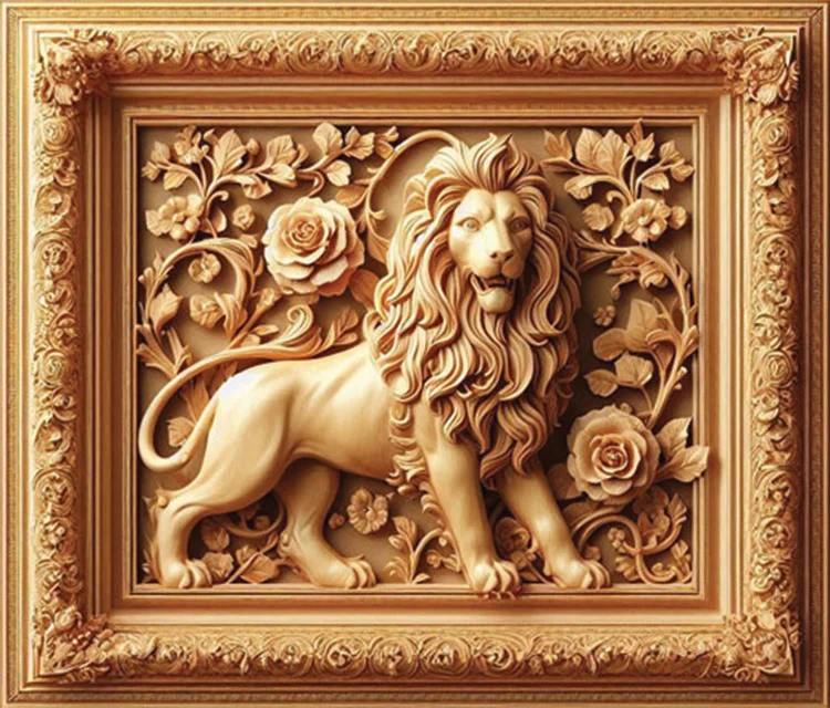 Regal Guardian Wall Art (20"x 20"/45"x 45")