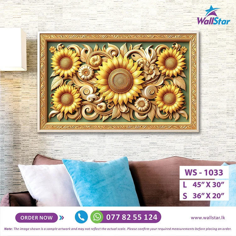 Golden Dynasty Wall Art (36"x 20"/45"x 30") - Image 2