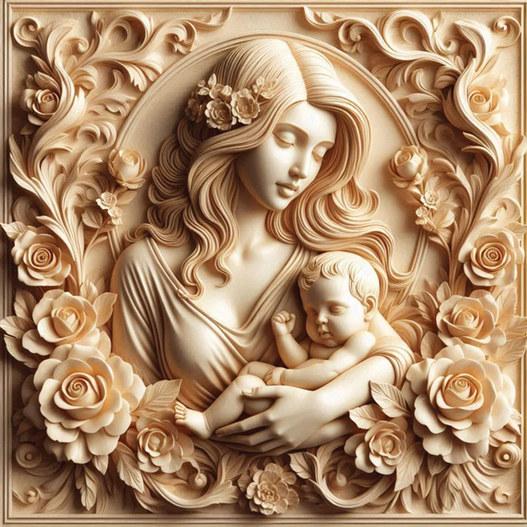 Eternal Devotion Wall Art (20"x 20"/45"x 45")