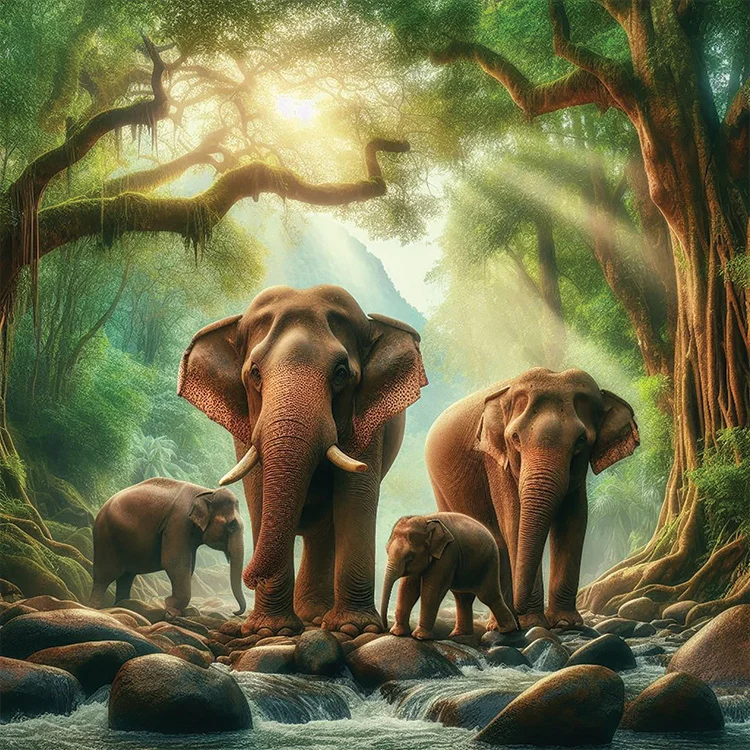 Eternal Guardians (20"x 20"/45"x 45")